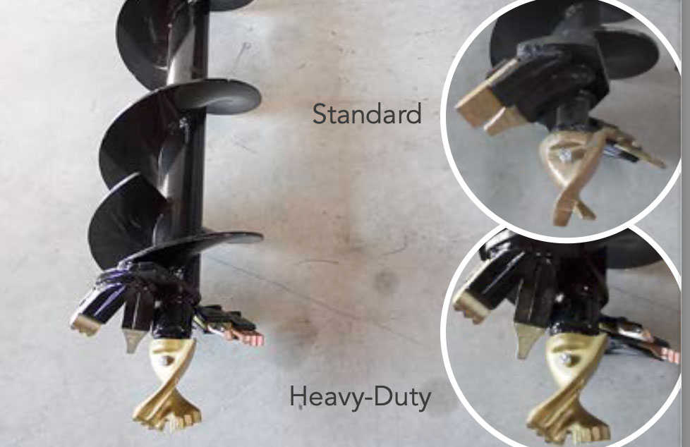 KATUR Spaltholz-Kegel-Bohrer Set - Heavy Duty Für Elektrische Bohrmaschinen